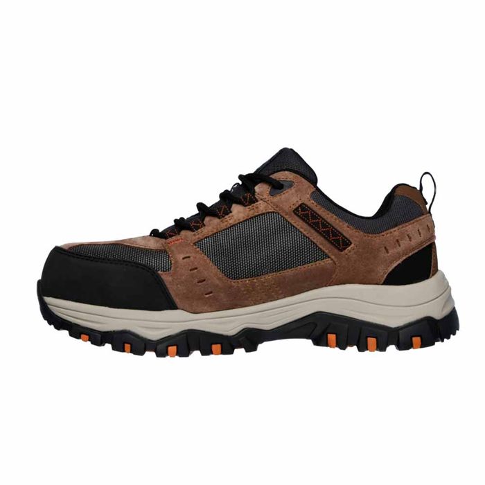 skechers greetah unisex navy lace up safety shoe